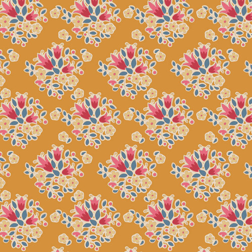 Tilda Creating Memories 130139 Lulu Saffron Quilting Fabric