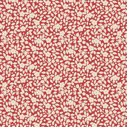 Tilda Creating Memories 130144 Avery Red Quilting Fabric