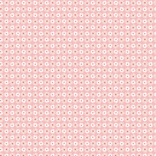 Nature Sings NS24104 Daisy Bunch Pink Quilting Fabric