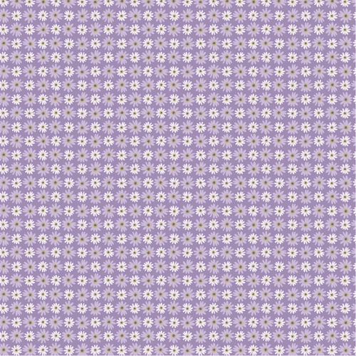 Nature Sings NS24106 Daisy Bunch Lavender Quilting Fabric