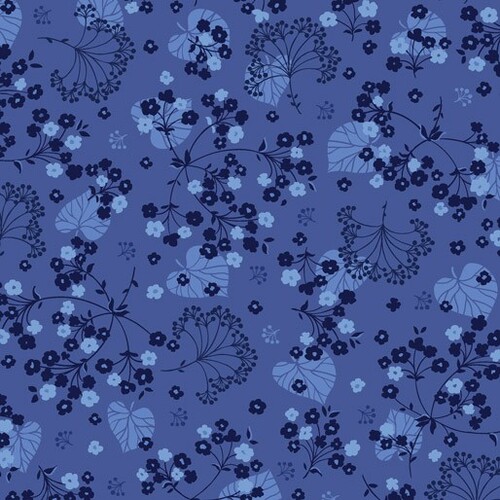 Harmony Navy Wide Back 13509W/0950 Quilting Fabric