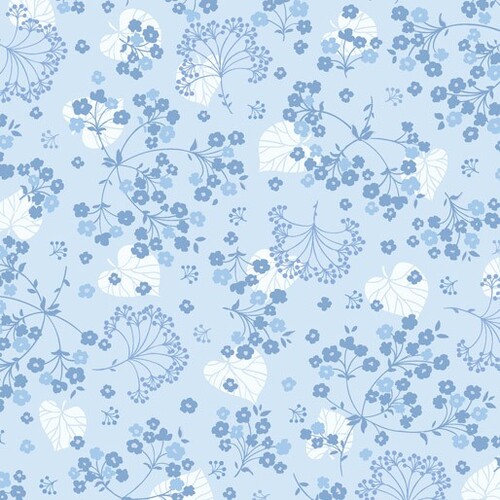Harmony Skye Blue Wide Back 13509W/0952 Quilting Fabric