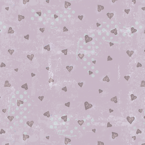 A Heart Led Life Tonal Hearts Mauve 3025/5123 Quilt Fabric 