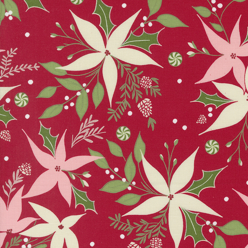 Once Upon Christmas Red 43161 12 Quilting Fabric 