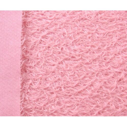 German Sparse Curled Mohair 16 mm hm151-050 (per 1/8m) Pink