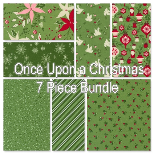 Once Upon Christmas Green 7 Piece Special Bundle