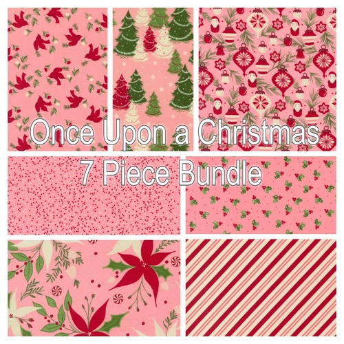 Once Upon Christmas Pink 7 Piece Special Bundle