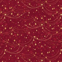 Christmas Magic Holiday Magic Star Red 1121-2019 Patchwork Fabric