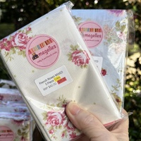 Megelles Mystery Special Bundle – 5 Fat Quarters French Roses from Clothworks
