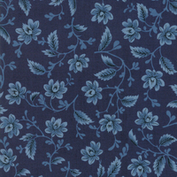 Nancys Needle 1850-1880 Indigo 31600 17 Patchwork Fabric 