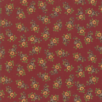 Nancys Needle 1850-1880 Berry Red 31603 19 Patchwork Fabric 