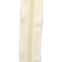 Cream YKK 61cm (24") Single-Slide Hand Bag Zipper