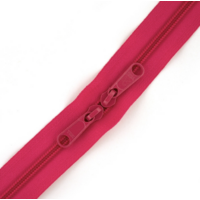 Hot Pink (Lip Stick) Double-Slide Handbag Zipper 110cm (43" ) (Size #5)