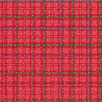 Better Not Pout Winter Plaid Red 91167510 Patchwork Fabric