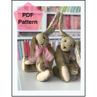 Hawbryn Bunny Making PDF Pattern (11" or 27cm)