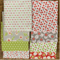 Figs & Shirtings 8 piece Special Bundle (Available as 1/4m, 1/2m, 3/4m or 1m)