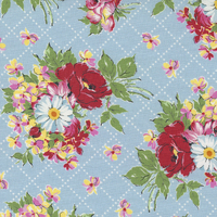Picture Perfect Light Blue M2180216 Quilting Fabric