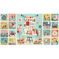 Sewing Room M25081 Panel 24" x 44"