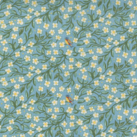 Frankie M3067216 Sincere Bonnie Blue Patchwork Fabric