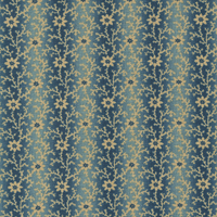 Kates Garden Gate Teal M3164317 Quilting Fabric