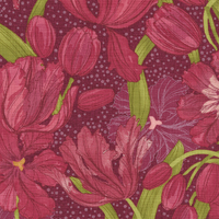 Tulip Tango Cranberry M4871019 Quilting Fabric