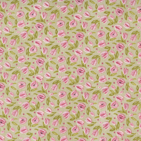 Tulip Tango Washed Linen M4871312 Quilting Fabric