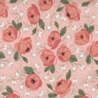 Country Rose Pale Pink 5170 12 Patchwork Fabric