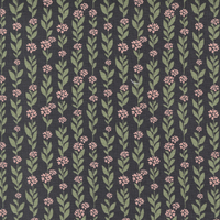 Country Rose Charcoal 5171 17 Patchwork Fabric