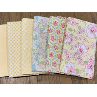 Grace 6 piece Special Sunbeam Yellow Bundle (Available as 1/4m, 1/2m, 3/4m or 1m)