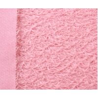 German Sparse Curled Mohair hm151-050 (per 1/8m) Pink