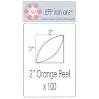 Hugs n Kisses EPP Iron-ons 100 X 2" Orange Peel