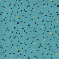 Dance in Paris Teal Swing mm174517 Quilting Fabric 
