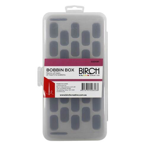 Birch Machine Bobbin Box