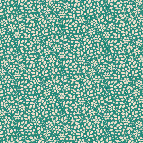 Tilda Pie in the Sky Cloudpie Teal Green 110069