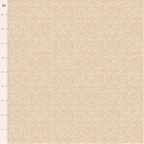 Tilda Lila Peach 110150 Quilting Fabric 