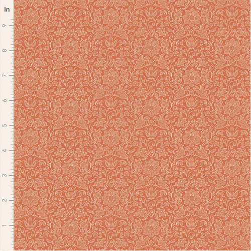Tilda Lila Coral 110152 Quilting Fabric 