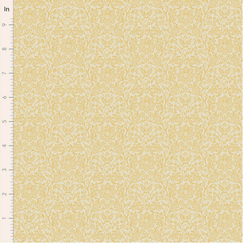Tilda Lila  Light Yellow 110159 Quilting Fabric 
