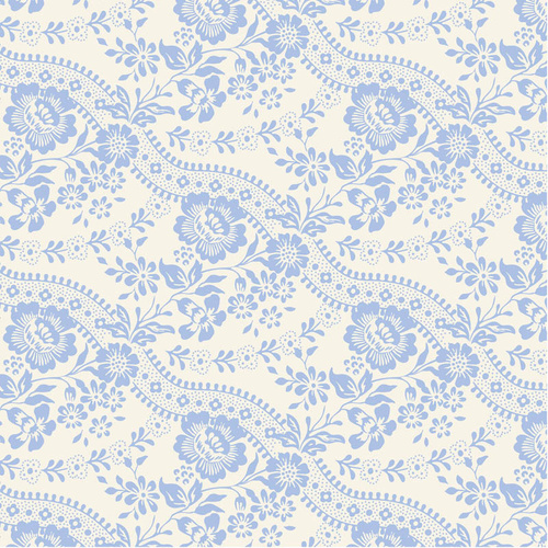 Tilda Something Blue Celeste Sky 110162 Quilting Fabric