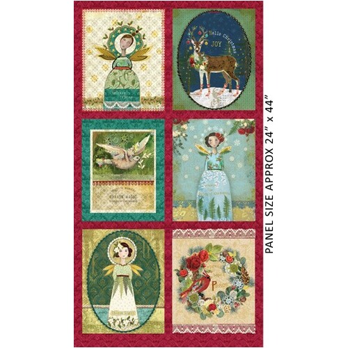 Christmas Magic Panel 1121-1799 24" X 42"  Patchwork Fabric