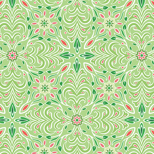 Holiday Jewels MEDALLION LIME 1124-6242