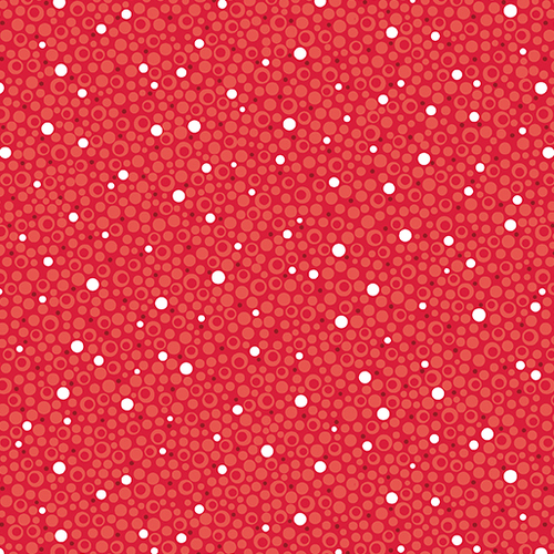 Holiday Jewels SNOWFALL RED 1124-6410