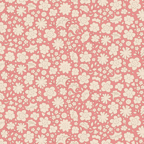 Tilda Creating Memories Spring 130118 Carla Pink Quilting Fabric