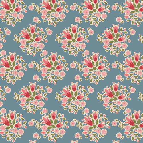 Tilda Creating Memories 130130 Lulu Blue Quilting Fabric