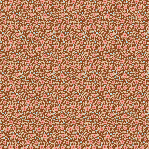 Tilda Creating Autumn Memories 130137 Brie Brown Quilting Fabric