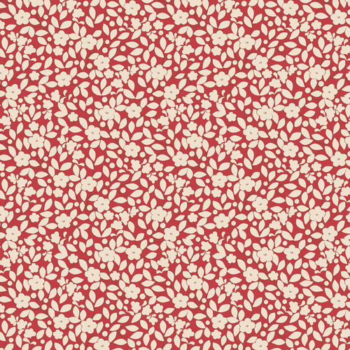 Tilda Creating Memories 130144 Avery Red Quilting Fabric
