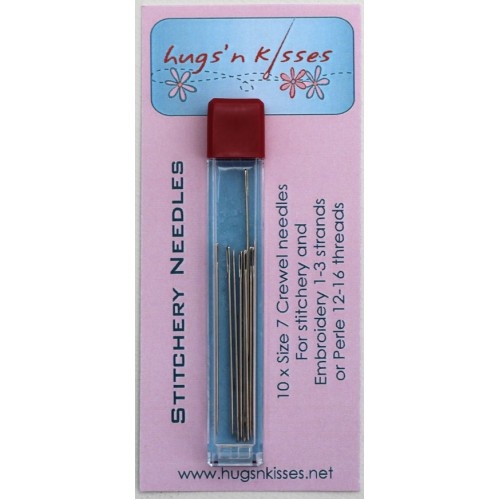 Hugs N Kisses Stitchery Needles #7