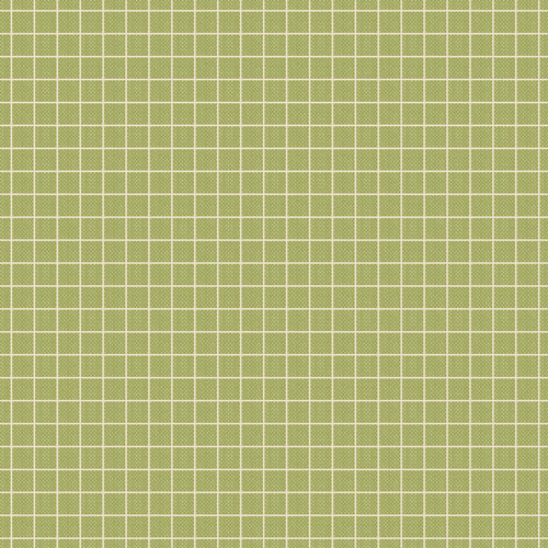 Tilda Creating Memories Spring 160066 Plaid Pea-Green Woven Quilting Fabric
