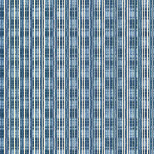 Tilda Creating Memories 160070 Tinystripe Blue Woven Quilting Fabric