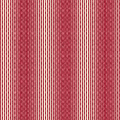 Tilda Creating Memories 160084 Tinystripe Red Woven Quilting Fabric