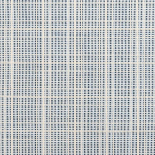 Tilda Woven 160107 Tea Towel Macaron Plaid Blue Quilting Fabric